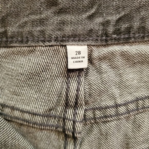 Obey Gray Denim Distressed Shorts - Picture 6 of 6